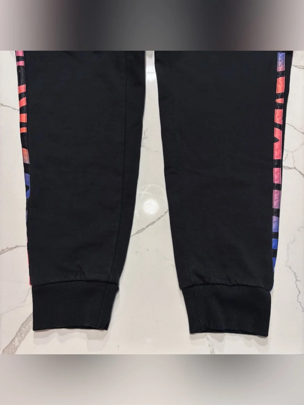 adidas black joggers